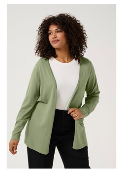 KAFFE curve Kardigan w kolorze zielonym ze sklepu Limango Polska w kategorii Swetry damskie - zdjęcie 189173723