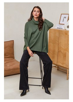 Soft Cashmere Golf w kolorze khaki ze sklepu Limango Polska w kategorii Swetry damskie - zdjęcie 189175371