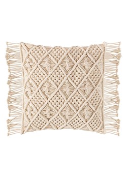 Magma Heimtex Poszewka "Mara" w kolorze kremowym na poduszkę - 40 x 40 cm ze sklepu Limango Polska w kategorii Poduszki dekoracyjne - zdjęcie 189175542