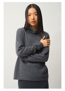 AUTHENTIC CASHMERE Kaszmirowy sweter "Cheviot" w kolorze antracytowym ze sklepu Limango Polska w kategorii Swetry damskie - zdjęcie 189175590