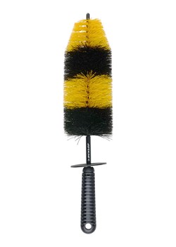 Dunlop Szczotka w kolorze żółto-czarnym do czyszczenia felg - dł. 46 cm ze sklepu Limango Polska w kategorii Akcesoria kuchenne - zdjęcie 189175681
