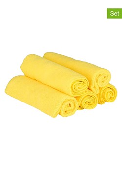 Dunlop Ściereczki samochodowe (5 szt.) w kolorze żółtym z mikrofibry - 40 x 40 cm ze sklepu Limango Polska w kategorii Akcesoria kuchenne - zdjęcie 189175703