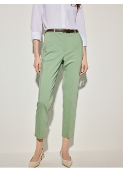 Mohito - Zielone spodnie cygaretki petite - oliwkowy ze sklepu Mohito w kategorii Spodnie damskie - zdjęcie 189175803