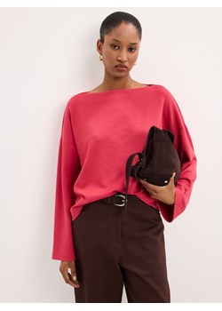 Mohito - Czerwona bluzka z modalem - czerwony ze sklepu Mohito w kategorii Bluzki damskie - zdjęcie 189175862