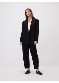 Reserved - Marynarka z wiskozą - czarny ze sklepu Reserved w kategorii Marynarki damskie - zdjęcie 189176024