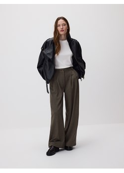 Reserved - Kurtka z imitacji skóry - czarny ze sklepu Reserved w kategorii Kurtki damskie - zdjęcie 189176280