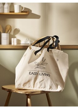 Sinsay - Torba shopper - kremowy ze sklepu Sinsay w kategorii Torby materiałowe - zdjęcie 189176831