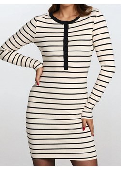 Sinsay - Dopasowana sukienka w paski - wielobarwny ze sklepu Sinsay w kategorii Sukienki - zdjęcie 189176833