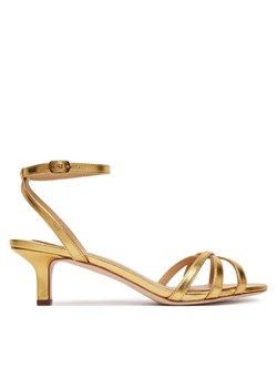 Sandały LAUREN RALPH LAUREN Kendyl 802P10398001 Złoty ze sklepu eobuwie.pl w kategorii Sandały damskie - zdjęcie 189176961