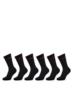 Skarpety długie HUGO 50510187 Czarny ze sklepu eobuwie.pl w kategorii Skarpetki męskie - zdjęcie 189177030