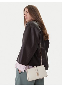 Torebka Tommy Hilfiger Th Libre Chain Crossover AW0AW18614 Beżowy ze sklepu eobuwie.pl w kategorii Listonoszki - zdjęcie 189177084