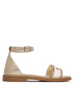 Sandały Tommy Hilfiger T4A2-34431-0517 S Złoty ze sklepu eobuwie.pl w kategorii Sandały dziecięce - zdjęcie 189177102