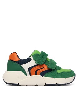 Geox Sneakersy B Flexyper Mini Boy B656GC 01422 C0587 S Zielony ze sklepu MODIVO w kategorii Buty sportowe dziecięce - zdjęcie 189179081