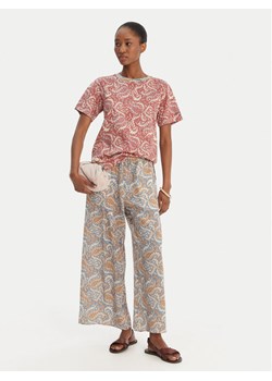 Weekend Max Mara T-Shirt Bussola 2615971022 Czerwony Regular Fit ze sklepu MODIVO w kategorii Bluzki damskie - zdjęcie 189179103