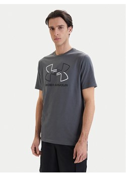 Under Armour T-Shirt Ua Gl Foundation Update Ss 1382915 Szary Loose Fit ze sklepu MODIVO w kategorii T-shirty męskie - zdjęcie 189179142