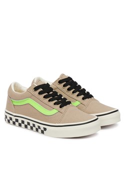 Vans Tenisówki Old Skool VN000CYVEMF1 Brązowy ze sklepu MODIVO w kategorii Trampki dziecięce - zdjęcie 189179154