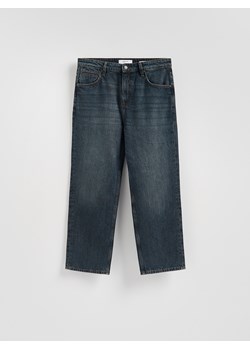 Reserved - Jeansy relaxed straight - indigo jeans ze sklepu Reserved w kategorii Jeansy męskie - zdjęcie 189180474
