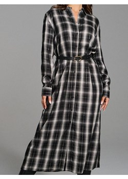 Sinsay - Sukienka midi z paskiem - wielobarwny ze sklepu Sinsay w kategorii Sukienki - zdjęcie 189180830