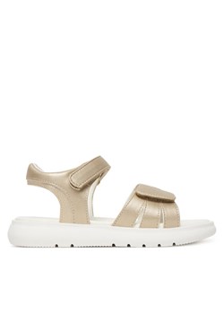 Sandały Tommy Hilfiger Velcro Sandal T1A2-34275-1372 Złoty ze sklepu eobuwie.pl w kategorii Sandały dziecięce - zdjęcie 189180911