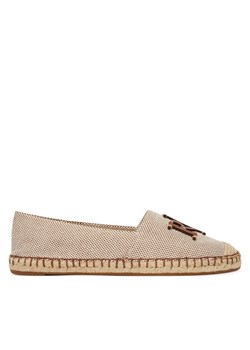 Espadryle LAUREN RALPH LAUREN Cameryn 802P09065002 Beżowy ze sklepu eobuwie.pl w kategorii Espadryle damskie - zdjęcie 189180942