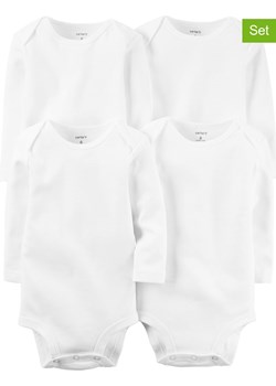 carter's Body (4 szt.) w kolorze białym ze sklepu Limango Polska w kategorii Body niemowlęce - zdjęcie 189181202