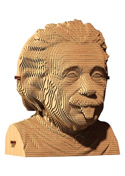 Cartonic Puzzle 3D "Albert Einstein" w kolorze jasnobrązowym ze sklepu Limango Polska w kategorii Puzzle - zdjęcie 189181242
