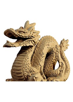 Cartonic Puzzle 3D "Dragon" w kolorze jasnobrązowym ze sklepu Limango Polska w kategorii Puzzle - zdjęcie 189181291