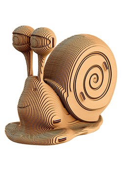 Cartonic Puzzle 3D "Snail" w kolorze jasnobrązowym ze sklepu Limango Polska w kategorii Puzzle - zdjęcie 189181441