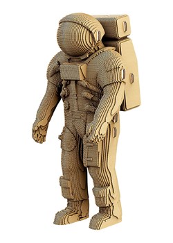 Cartonic Puzzle 3D "Astronaut" w kolorze jasnobrązowym ze sklepu Limango Polska w kategorii Puzzle - zdjęcie 189181522