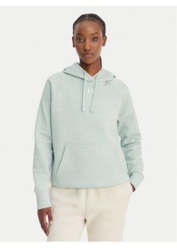 Under Armour Bluza Ua Rival 1379500 Zielony Loose Fit ze sklepu MODIVO w kategorii Bluzy damskie - zdjęcie 189181582
