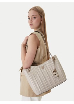 Guess Torebka Cheryl HWTQ97 20220 Écru ze sklepu MODIVO w kategorii Torby Shopper bag - zdjęcie 189181591