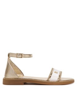 Tommy Hilfiger Sandały T4A2-34431-0517 D Złoty ze sklepu MODIVO w kategorii Sandały dziecięce - zdjęcie 189181604