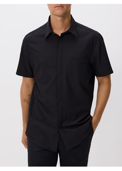 Reserved - Koszula regular z krótkim rękawem - czarny ze sklepu Reserved w kategorii Koszule męskie - zdjęcie 189182024