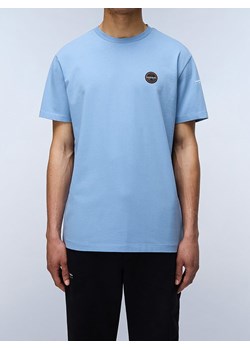 Napapijri Koszulka w kolorze błękitnym ze sklepu Limango Polska w kategorii T-shirty męskie - zdjęcie 189182751