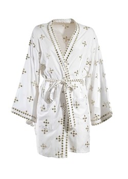 BLE Kimono w kolorze złoto-białym ze sklepu Limango Polska w kategorii Bluzki damskie - zdjęcie 189182834