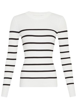 MOSS COPENHAGEN Sweter "Hasle" w kolorze białym ze sklepu Limango Polska w kategorii Swetry damskie - zdjęcie 189182971