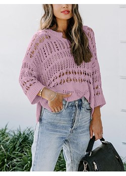 LA Angels Sweter w kolorze fioletowym ze sklepu Limango Polska w kategorii Swetry damskie - zdjęcie 189183353