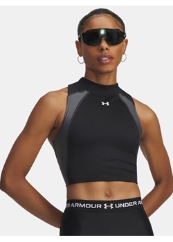 Under Armour Top funkcyjny w kolorze czarno-szarym ze sklepu Limango Polska w kategorii Bluzki damskie - zdjęcie 189184094