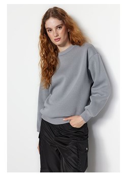 trendyol Bluza w kolorze szarym ze sklepu Limango Polska w kategorii Bluzy damskie - zdjęcie 189184981