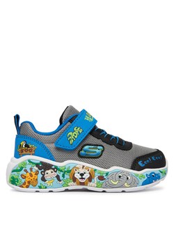 Skechers Sneakersy Play Scene 407312N/GYMT Szary ze sklepu MODIVO w kategorii Buty sportowe dziecięce - zdjęcie 189185693