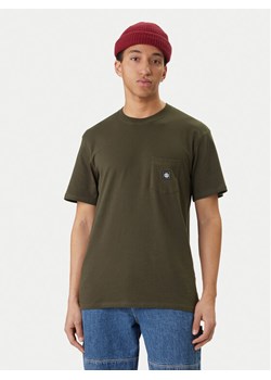 Element T-Shirt Icon Label Pocket ELYKT00198 Zielony Regular Fit ze sklepu MODIVO w kategorii T-shirty męskie - zdjęcie 189185700