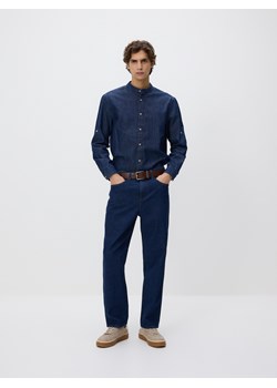 Reserved - Jeansy straight fit - granatowy ze sklepu Reserved w kategorii Jeansy męskie - zdjęcie 189186021