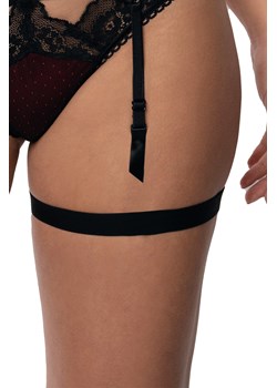 Róża Elisif podwiązka elastyczna regulowana czarny ze sklepu kontri.pl w kategorii Akcesoria do bielizny - zdjęcie 189186602