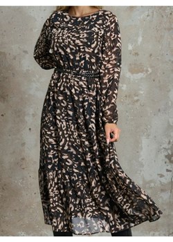 Sinsay - Midi sukienka we wzory - wielobarwny ze sklepu Sinsay w kategorii Sukienki - zdjęcie 189186890