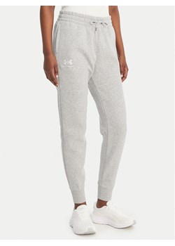 Under Armour Spodnie dresowe UA Icon Fleece 6001537 Szary Slim Fit ze sklepu MODIVO w kategorii Spodnie damskie - zdjęcie 189187833