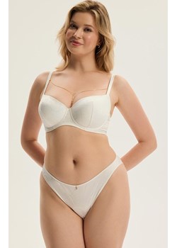 Esotiq biustonosz usztywniany z łańcuszkiem Charm 43983-01X, Kolor kremowy, Rozmiar 70E, Esotiq ze sklepu Primodo w kategorii Biustonosze - zdjęcie 189188241