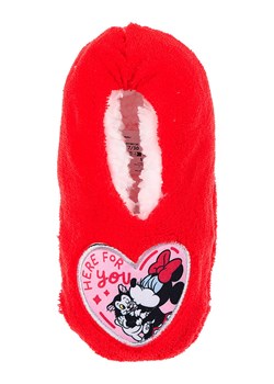 Disney Minnie Mouse Kapcie "Minnie" w kolorze czerwonym ze sklepu Limango Polska w kategorii Kapcie dziecięce - zdjęcie 189188433