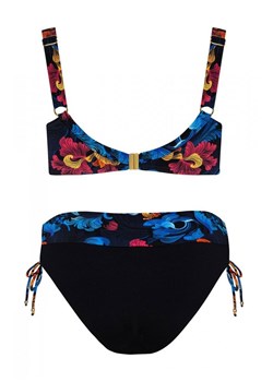 Strój kąpielowy dwuczęściowy Self S 995 V1PN3 Pandora 3, Kolor czarno-niebieski, Rozmiar 38F/M, Self ze sklepu Intymna w kategorii Stroje kąpielowe - zdjęcie 189188842