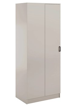 Kaszmirowa uchylna szafa narożna - Axelor ze sklepu Edinos.pl w kategorii Szafy - zdjęcie 189188884