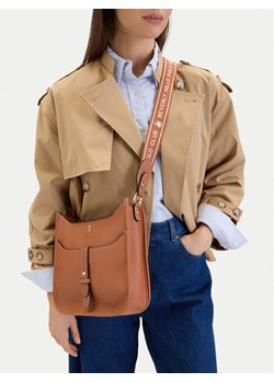 Torebka Beverly Hills Polo Club CEO-BHPC-C-016-07 Brązowy ze sklepu eobuwie.pl w kategorii Listonoszki - zdjęcie 189188952